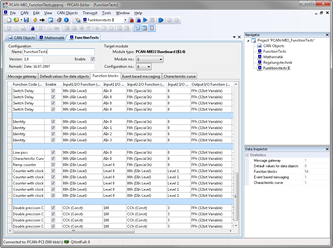 PPCAN-Editor 2 - Function Test Configuration for PCAN-MIO I/O模块全面配置软件